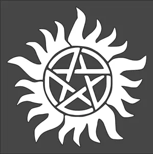 1-5,5x5,5 Zoll Schablone, (VD-84) Supernatural (6mil) - Bild 1 von 2