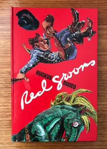 RUCKUS RODEO by Red Grooms Illustrated Popup Art Book Vintage 1988 Hardcover - Picture 1 of 11