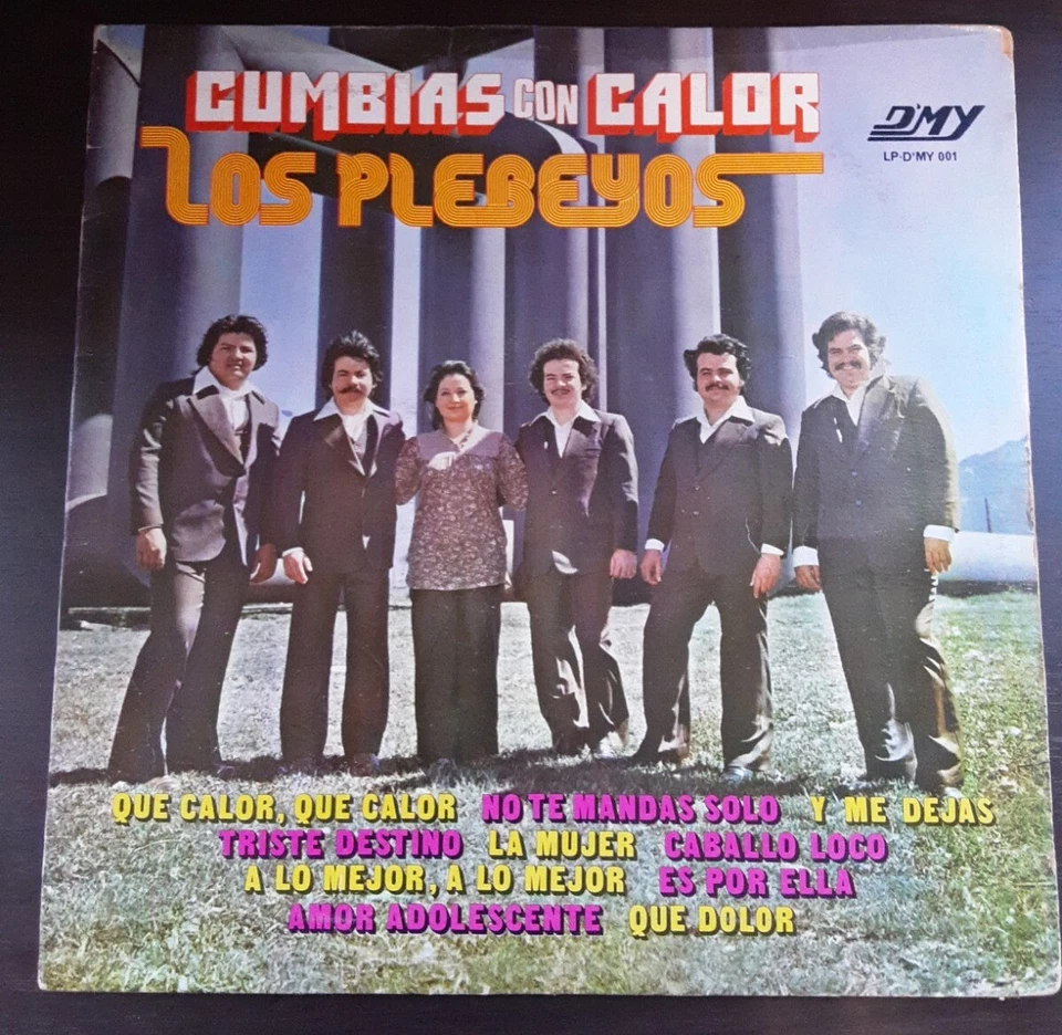 Los Plebeyos, Cumbias con Calo,vinyl  - Image 1 of 4