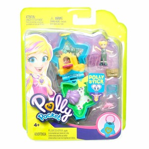 Polly Pocket Aqua Awesome! Aquarium Compact  -Wear on Package