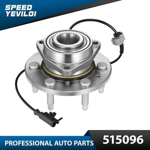  4WD 515096 Wheel Bearing and Hub Assembly for 07-14 Chevy Silverado 1500 5.3L - Picture 1 of 7