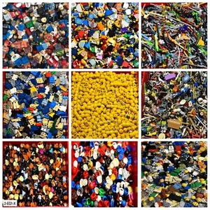 Lego Minifigures Bulk Lot (You Pick!) Heads Legs Hair Torsos Helmets Body Parts - Picture 1 of 17
