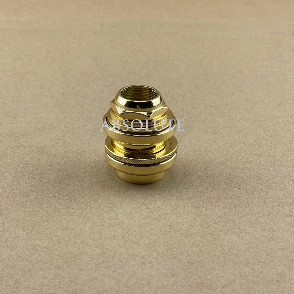 AURICULARES BICICLETA GOLD CRUISER HORQUILLA 1" BMX LOWRIDER CHOPPER BICICLETA RAT ROD DE COLECCIÓN. Foto 1 de 1