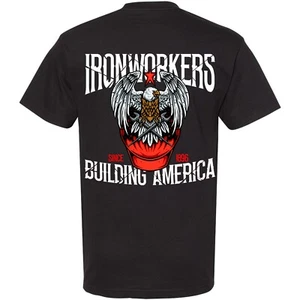 CAMISETA IRONWORKER | CAMISETA SOLDADOR | CAMISETA CUELLO AZUL | EQUIPO IRONWORKER | - Imagen 1 de 2