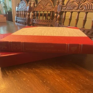 A Gallery of Upland Birds Waterfowl Red Leather 1978 Signed Limited Ed. 427 - Imagen 1 de 5