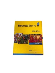 NEW Rosetta Stone French Francais Level 1-5 Totale New Windows Mac OSX - Picture 1 of 2