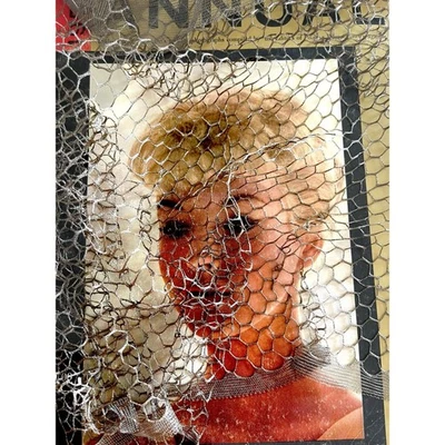 Vintage 1940s Veil 17” x 50” Rare Net Deadstock Hat Trim Millinery Brown Hairnet - Image 1 of 4