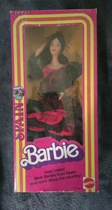 Vintage 1982 MATTEL Spain Barbie -DOLLS OF THE WORLD # 4031 Original Box - Picture 1 of 5