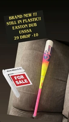 Nuevo USSSA Easton Dub 29 Drop 10 ¡Todavía en PLÁSTICO! Foto 1 de 4