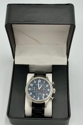 Nautica 13N0SN487 Chronograph Analog Quartz Blue Dial Men's  Wrist Watch - Image 1 of 4