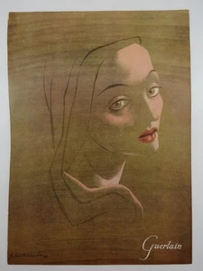 PUCIO ORIGINAL GUERLAIN 1946 COLOR PERFUME DE A.M. CASSANDRE 1946 - Imagen 1 de 1