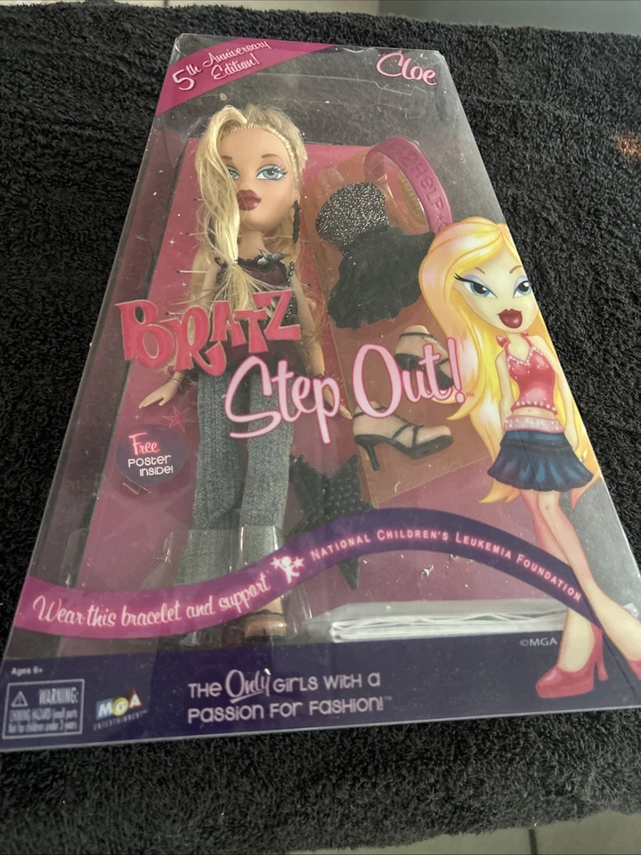 Bratz Step out 5th Anniversary Edition Cloe Doll MIB 6 Shop 4 X-mas Now