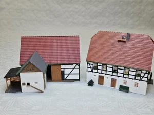 AUHAGEN 11350 H0 PICCOLA FATTORIA già costruita COLLEZIONISMO VINTAGE MODELLISMO FERROVIARIO - Foto 1 di 17