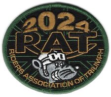 2024 Riders Association of Triumph Motorcycles RAT Patch Badge