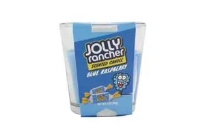 Vela perfumada caramelo frambuesa azul Jolly Rancher 3 OZ - Imagen 1 de 1