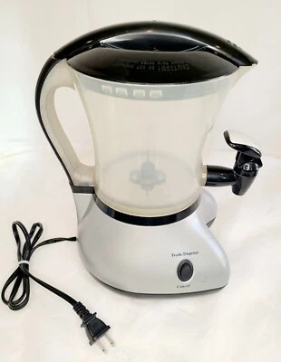 Back to Basics Cocoa Latte Hot Drink Maker CM300BR Silver Tested & Works EUC - Image 1 of 4