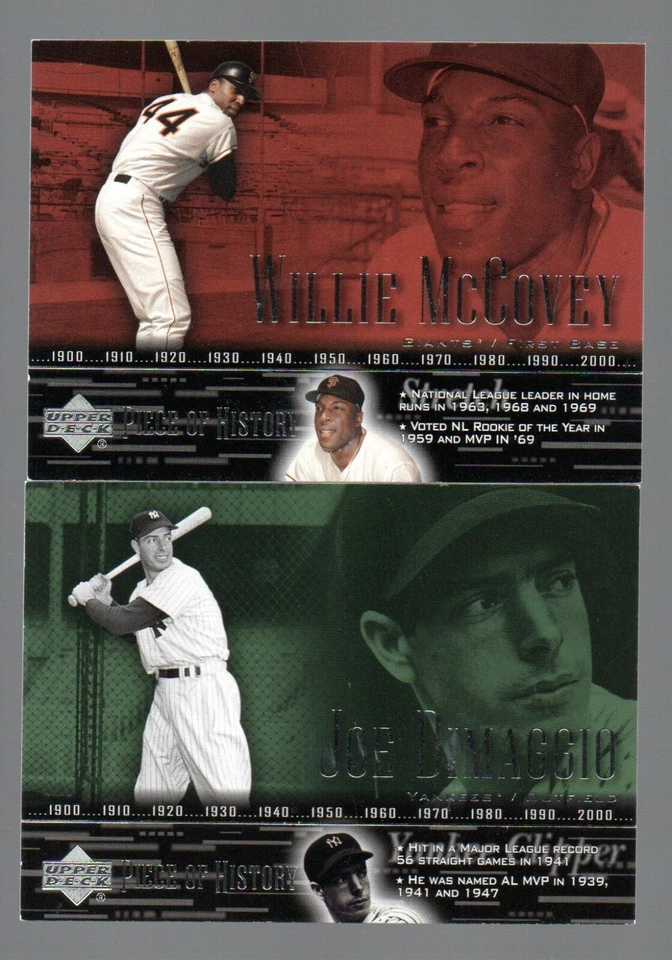 2002 UD PIECES OF HISTORY SINGLES #1 THRU #90***YOU PICK*** - Image 1 of 1