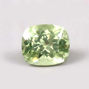 AAA Natural Flawless Green Ceylon Chrysoberyl Cushion Loose Gemstone Cut 11x9 MM - Picture 1 of 4