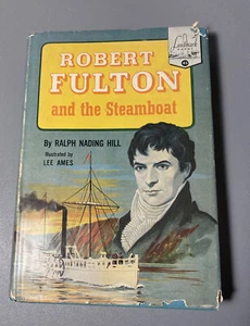 Vintage Landmark Books #45 ROBERT FULTON and the Steamboat 1954 Illsutrated - Picture 1 of 9