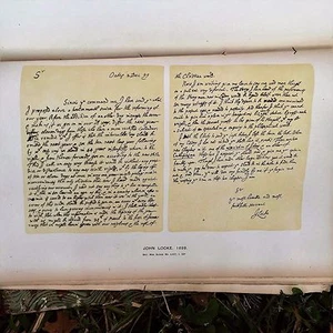 Facsimile of letter by John Locke, 1699 - Picture 1 of 3
