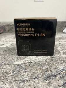 Yongnuo YN50mm F1.8N Standard Prime Lens for Nikon - Picture 1 of 4