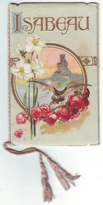 Calendario profumato barbiere 1920 ISABEAU opera Pietro Mascagni liberty perfect - Foto 1 di 9