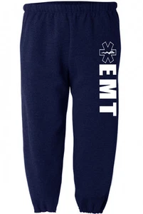 Azul Marino EMT Pantalones de chándal para hombre rescate EMT Pantalones de chándal Hombre Idea de regalo - Imagen 1 de 1