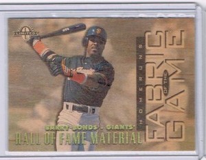 1997 Donruss Limited Fabric of the Game /250 Barry Bonds #40   4048*