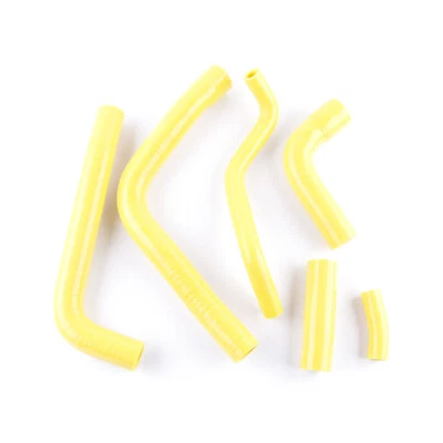 Fit Yamaha YZF R 6 YZF-R6 1999-2002 Silicone Radiator Coolant Hose Kits Yellow Foto 1 de 4