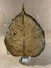 24 Carat Gold Aspen Leaf Nightlight Preowned