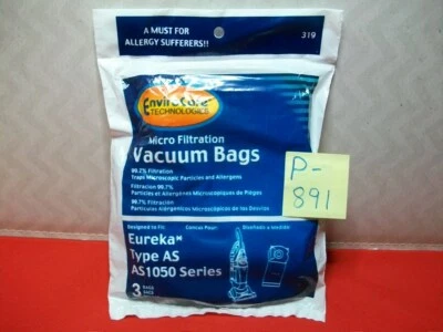 ENVIROCARE TECHNOLOGIES BRAND NEW LOT OF 4 PKGS. VACUUM CLEANER BAGS (TOTAL 12) - Image 1 of 3
