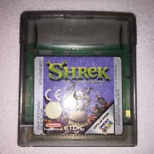 Shrek: Fairy Tale FreakDown (Nintendo Game Boy Color) GBC Game Cartridge Vr Nice - Picture 1 of 2