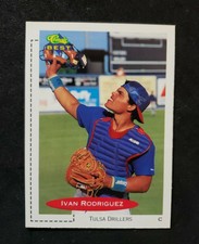 1991 CLASSIC BEST #136 TULSA DRILLERS  IVAN RODRIGUEZ  MINOR RC