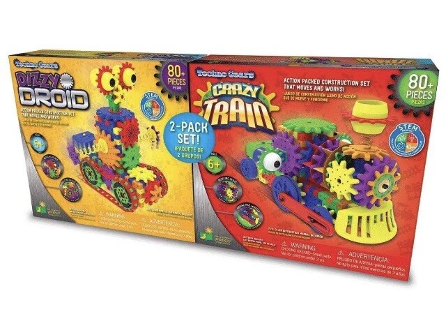 Learning Journey Techno Gears 2 PK Set including Dizzy Droid and Crazy Train - Image 1 of 1
