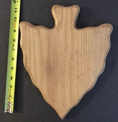 Oak Antler Mount Plaque, Archery, Broadhead - Image 1 of 2