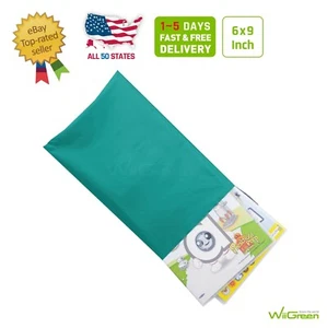 6x9 inch Green Poly Mailers SMALL Envelope Plastic Self Seal Shipping Bags - Bild 1 von 40