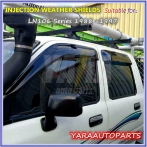 Weathershields Weather Shields Suitable for Hilux LN106 88-97 Tinted 4pcs - Picture 1 of 6