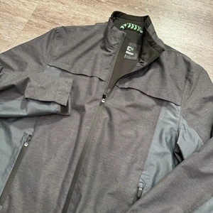 Johnston Murphy Jacket Mens Small Gray XC4 Extreme Full Zip Comfort Performance - Picture 1 of 8