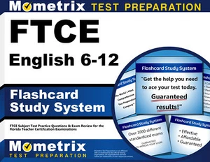 FTCE English 6-12 Flashcard Study System - Picture 1 of 1