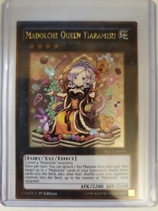 Madolche Queen Tiaramisu - PGL2-EN045 - Gold Rare  - 1st Edition Yu-Gi-Oh - Bild 1 von 2