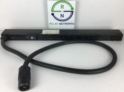 APC AP7867A PDU, Metered, Zero U, 1.4kW, 208V, 6x C19 - Image 1 of 4