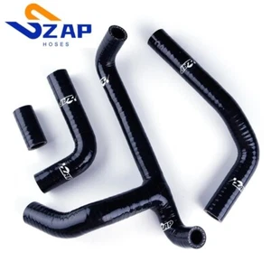 Black Silicone Radiator Coolant Hoses For 2010 2011 Husqvarna TC 250 TXC 250 - Picture 1 of 11