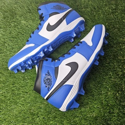 Jordan 1 Mid Cleat Royal Blue Size 17 Mens Football Cleats New - Image 1 of 4