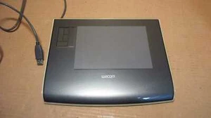 Stylo graphique large WACOM PTZ-431W USB 4X6/A6 tablette EXCLU STYLUS - Photo 1/2