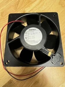 Ventilador DC 5114N, 24V, 135x135x38mm, 147.1CFM, 9.5W, 48dBA, cables EBM Pope 1EA - Imagen 1 de 2