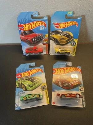 Hot Wheels Mazda Cars! Miata, 787B, RX-7, & Repu! Lot Of Four (4)! - Image 1 of 2