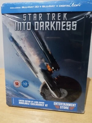 Star Trek Into Darkness 3D Blu Ray Steelbook UK Release NEW & SEALED - Image 1 of 2