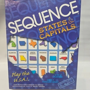 You Choose - Sequence States and Capitals INDIVIDUAL Replacement Cards & Chips - Picture 1 of 1