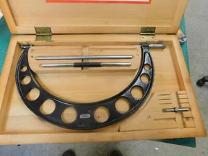 Starrett 224 Wechsel Amboss Mikrometer Set, 9"-12" fehlen 12" Amboss - Bild 1 von 7