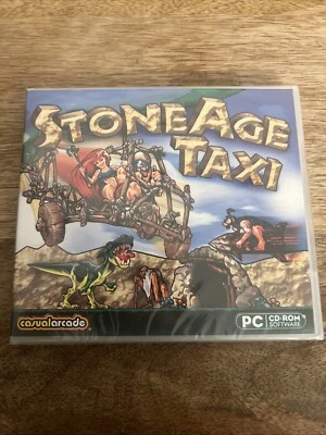 Stone Age Taxi Video Game Pc Cd-ROM E-Everyone (Factory Sealed)  - Image 1 of 4